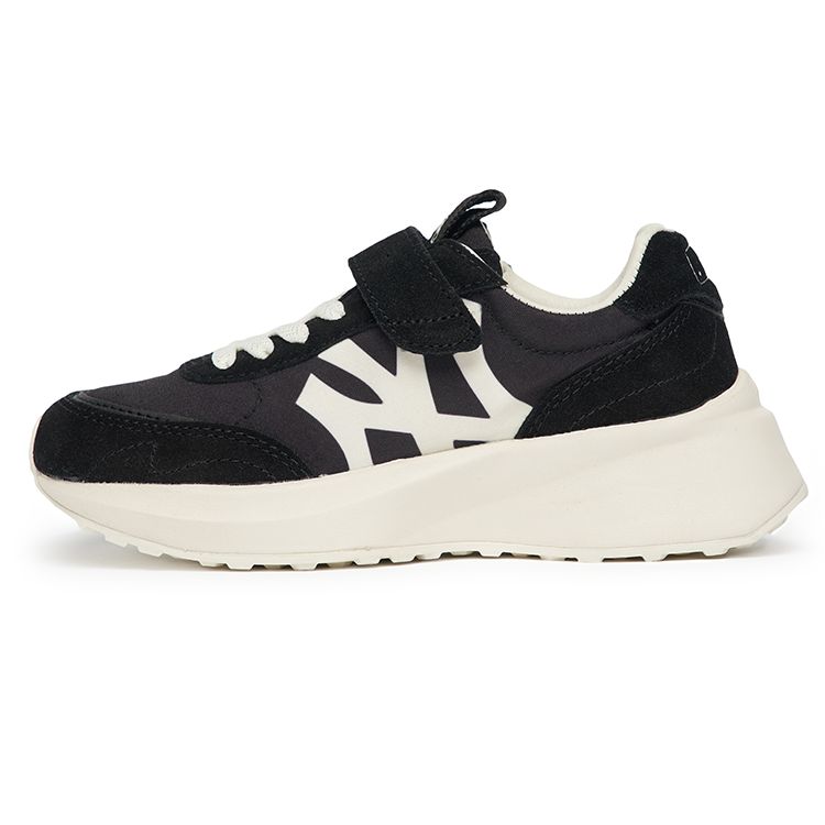 MLB Shock Absorbing Wear Resistant Breathable Balanced Low Top Casual Shoes Kids sneakers 7ASXXB12N-50BKS