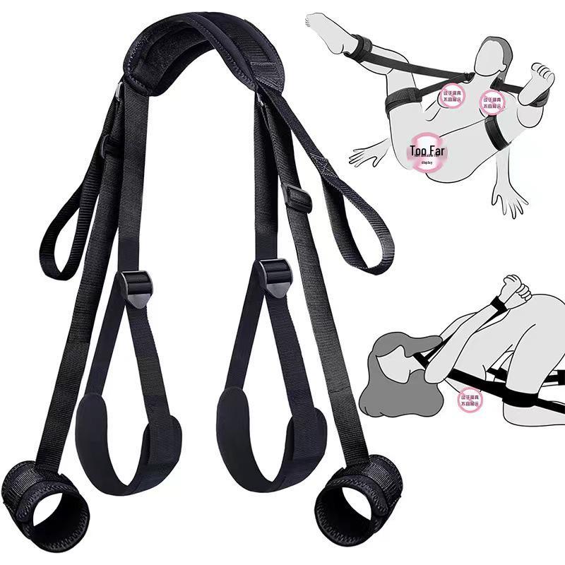 SM Multifunctional Erotic Restraints: Leg Straps, Handcuffs, and Body Position Bindings