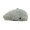 Vintage Denim Beret Autumn Newsboy Cap Men's British Forward Cap