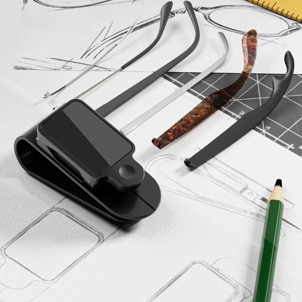 Stable Car Sunglasses Clip Expansion Space Card Ticket Holder Ticket Organizer  Eyeglasses Hanger