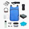 Zipper Lightweight Nylon Bag with Drawstring Storage Bags Foldable Backpack Portable   Travel