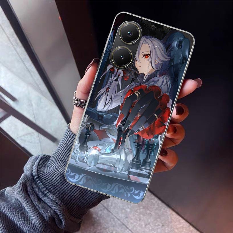 

Arlecchino Genshin Impact Phone Case For Xiaomi Poco X5 X6 X7 Pro F7 Ultra M7 Redmi 15C 15 13C 13 12C 12 10 10C 10A 9 9C 9T 9A C Redmi 10C