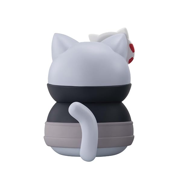MEGA CAT PROJECT NARUTO Shippuden Big Nyart! Series 2 Hatake Kakashi Anbu, Approximately 100mm, Pre-painted PVC Figure