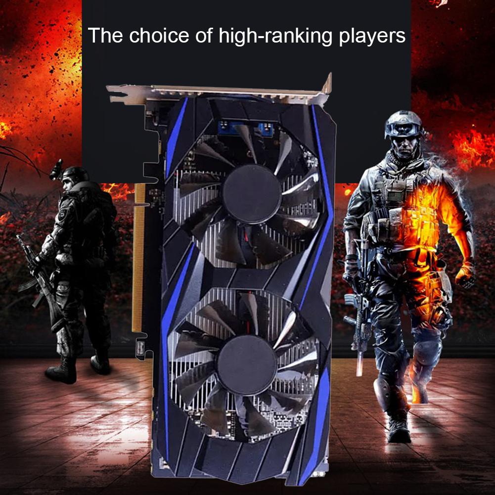 Desktop Computer Graphics Card GDDR5 1020MHz 5000MHz 1G 128 Bit GDDR5 Gaming Video Card