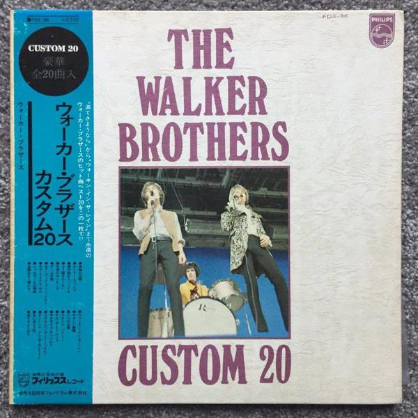 

LP Record WALKER BROTHERS - Custom 20 FDX36 PHILIPS 1972 Japan Obi Pop Used