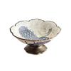 Retro Ceramic Fruit Bowl Set for Living Room and Dining Table