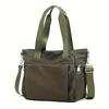 Simple And Stylish Large Capacity Women'S Bag, Nylon Cloth Bag, Lightweight And Versatile Single Shoulder Bag, Casual Handbag, C