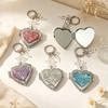 Ins Mini Cute Mirror Pendant Keychain Portable Makeup Cute Girl Style Bag Accessories Gift