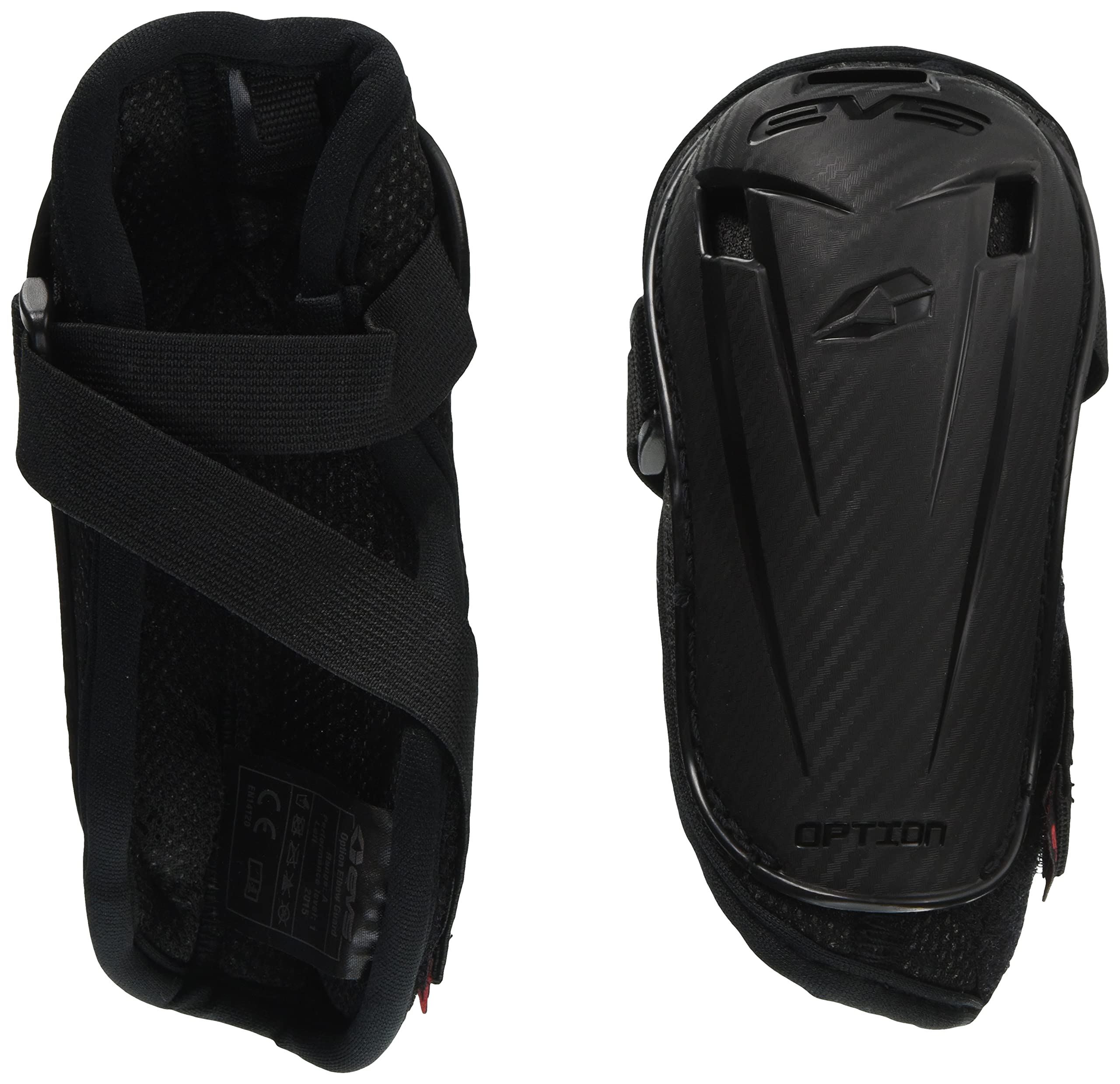 

RS Taichi EVS Mini Option Elbow Guards and Right Black (Left Set) EVV031, чёрный