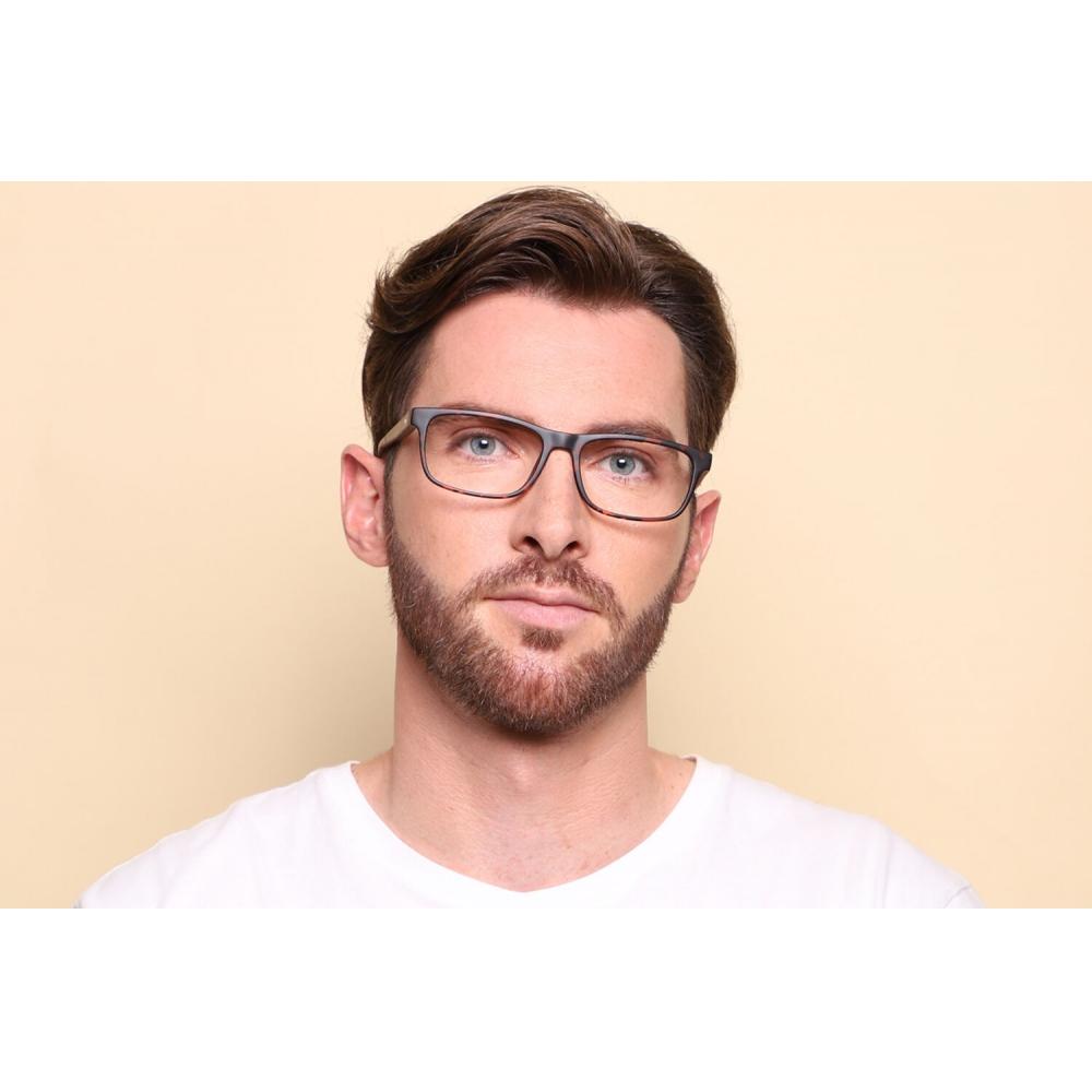 Full Rim Square Matte Tortoise Smartbuy Collection Graslands Cp122c Fashion Unisex Eyeglasses