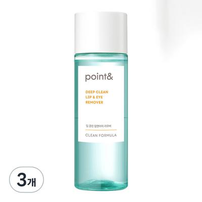 Point & Deep Clean Lip & Eye Remover, 150ml, 3 Units