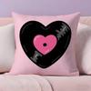 ART H-heart S-shape Pillow Case  Ultra Soft Skin Friendly Fabric Cloud Like Comfort & Concealed Zipper
