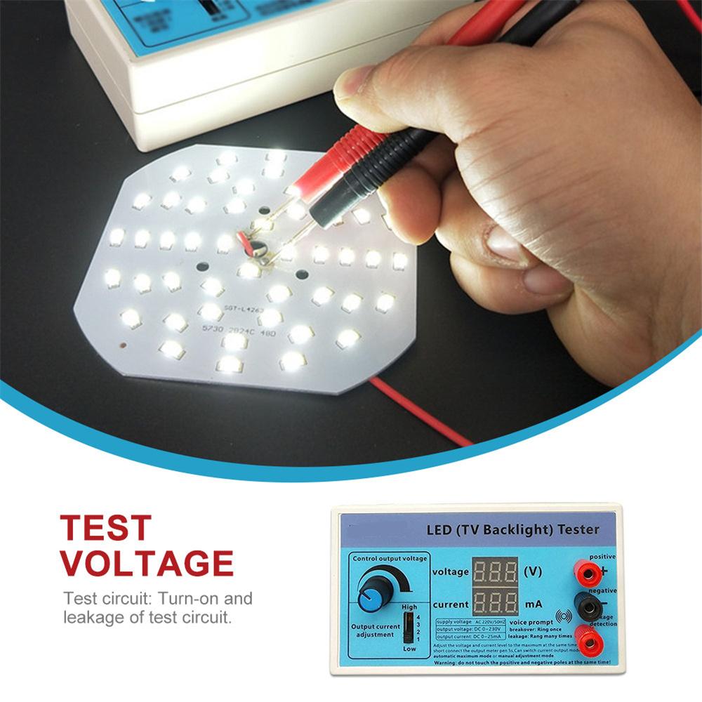 Screen Led Backlighting LED Tester LCD TV LED backlighti Tester Lamp beads Light board LED light Tester with EU plug