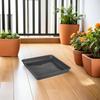 3pcs Pot Trays 40cm Large Heavy Duty Thickened Plastic Potted Plants Base Water Disc For Indoor Outdoor Flower Drip Trays