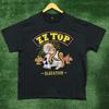 ZZ Top The Elevation Tour Rockband Turnédatum T-shirt Storlek Extra Stor