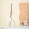 European Creative Plain-Fired Ceramic Vase High-End Living Room Desktop Flower Arrangement Decoration Light Luxury Ornament