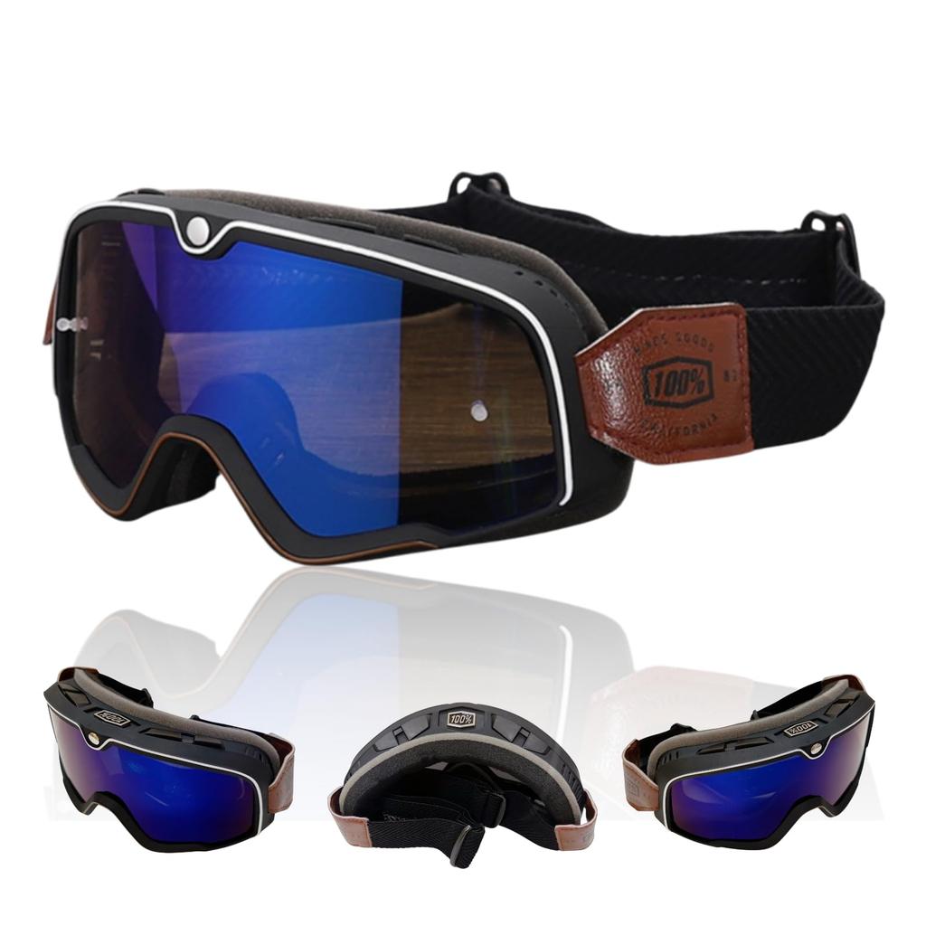 KOREWA Goggles, Lens, Motorcycle, Moped, Jet Offroad, Motorcycle Goggles, Airsoft Motocross, Racing, Skiing, Snowboarding,