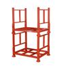 Expert-Preferred Foldable Heavy-Duty Metal Tire Storage Rack with Fabric Shelves