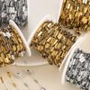 1 Meter Stainless Steel Arrow Shaped Chains Golden Handmade Chains for DIY Necklace Bracelet Jewelry Making Accessories