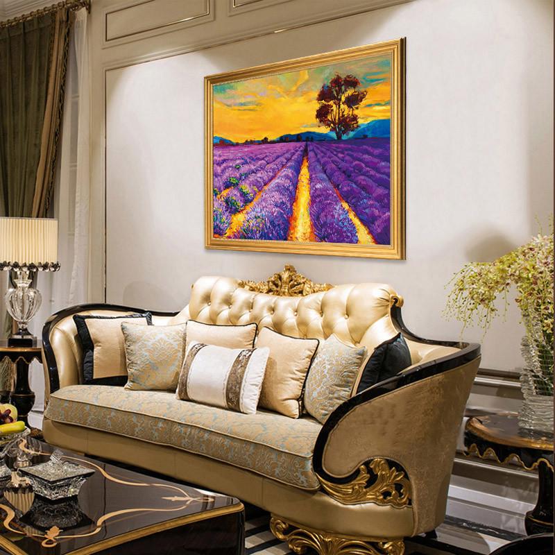 Elegant 40x60cm Canvas Print Unframed Landscape Painting For Living Room