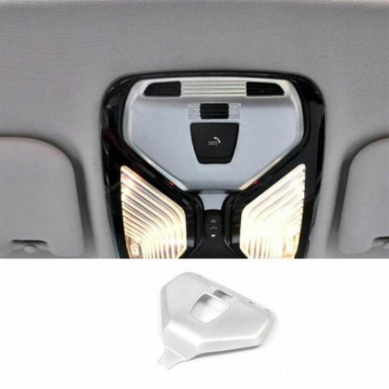 ABS Silver Front Reading Lamp Frame Cover Trim 1PCS For BMW X3 G01 X4 2018-