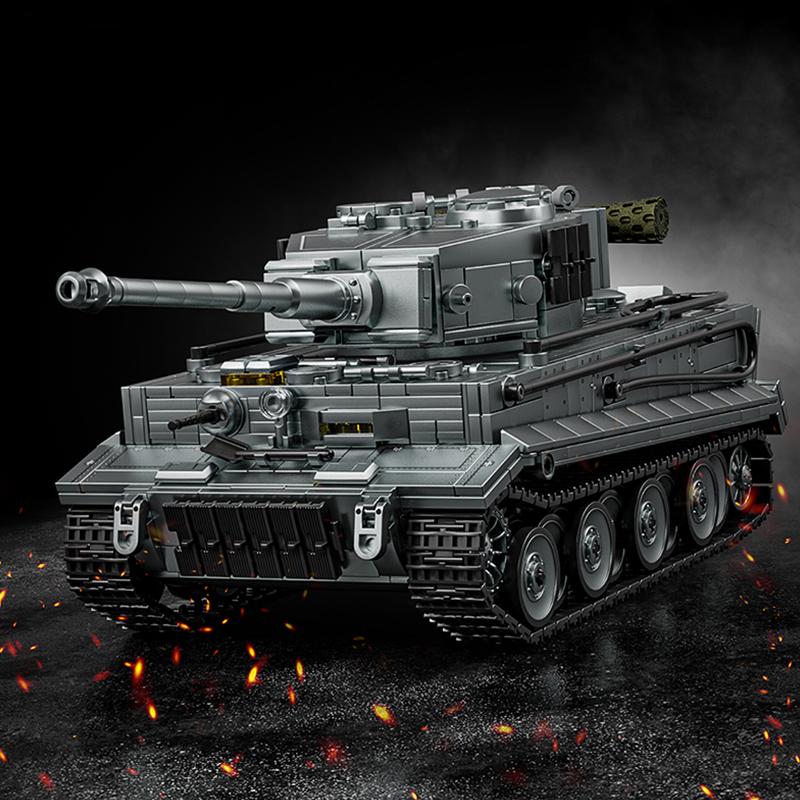 Non-Toxic New Classic Heavy Tank Kv-2 Bricks Moc Set Ww2 Is-2 Panzer Building Blocks Model War Military Cars Children Toys Adult Children Gifts