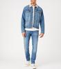 Демисезонная куртка Wrangler Icons Sherpa Jeansjacket (W4MSUG10K)