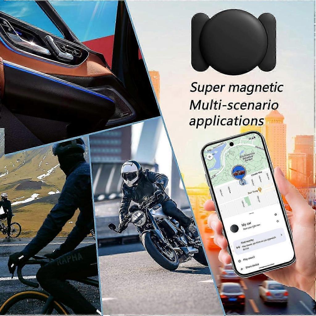 Android GPS Tracker with Magnetic Car Locator, IP67 Waterproof, 365Day Battery, No Subscription_siasd