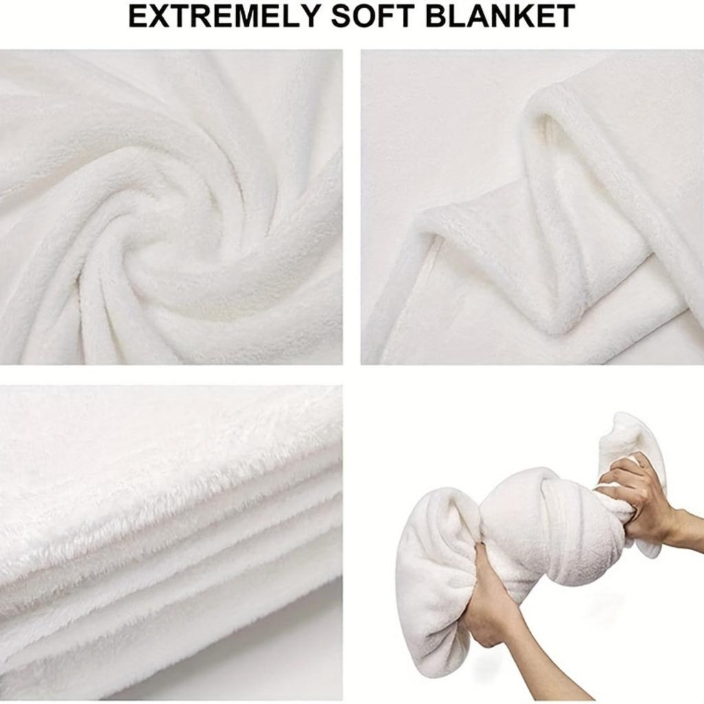 1pc Viking Logo Blanket Skull Viking Compass Print Sofa Skin-Friendly Soft Blanket  New for Birthday Gift Home Decoration