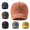 With Leopard Print Star Design Baseball Caps Breathable Sunscreen Hats Fishing and Hiking