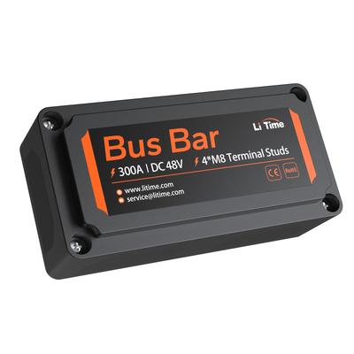 LiTime 300A Sammelschienen-Klemmenblock DC -48V Schwerlast Hochspannung Hochstromverteilung