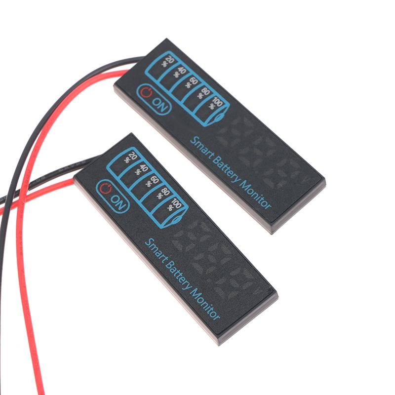 Indicador de nível de bateria 3S-14S DC7-55V 12V 24V 36V 48V 18650 Lipo Placa de capacidade de bateria de lítio Testador de tensão de carga de bateria
