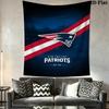 New England Patriots Wall Tapestry Aesthetic Wall Hanging Printed Fabric Blanket Decorative Tapestries for Bedroom Living Room Home Decor