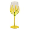 Painted medieval tulip goblet 400-800ML high-value crystal glass juice home red wine