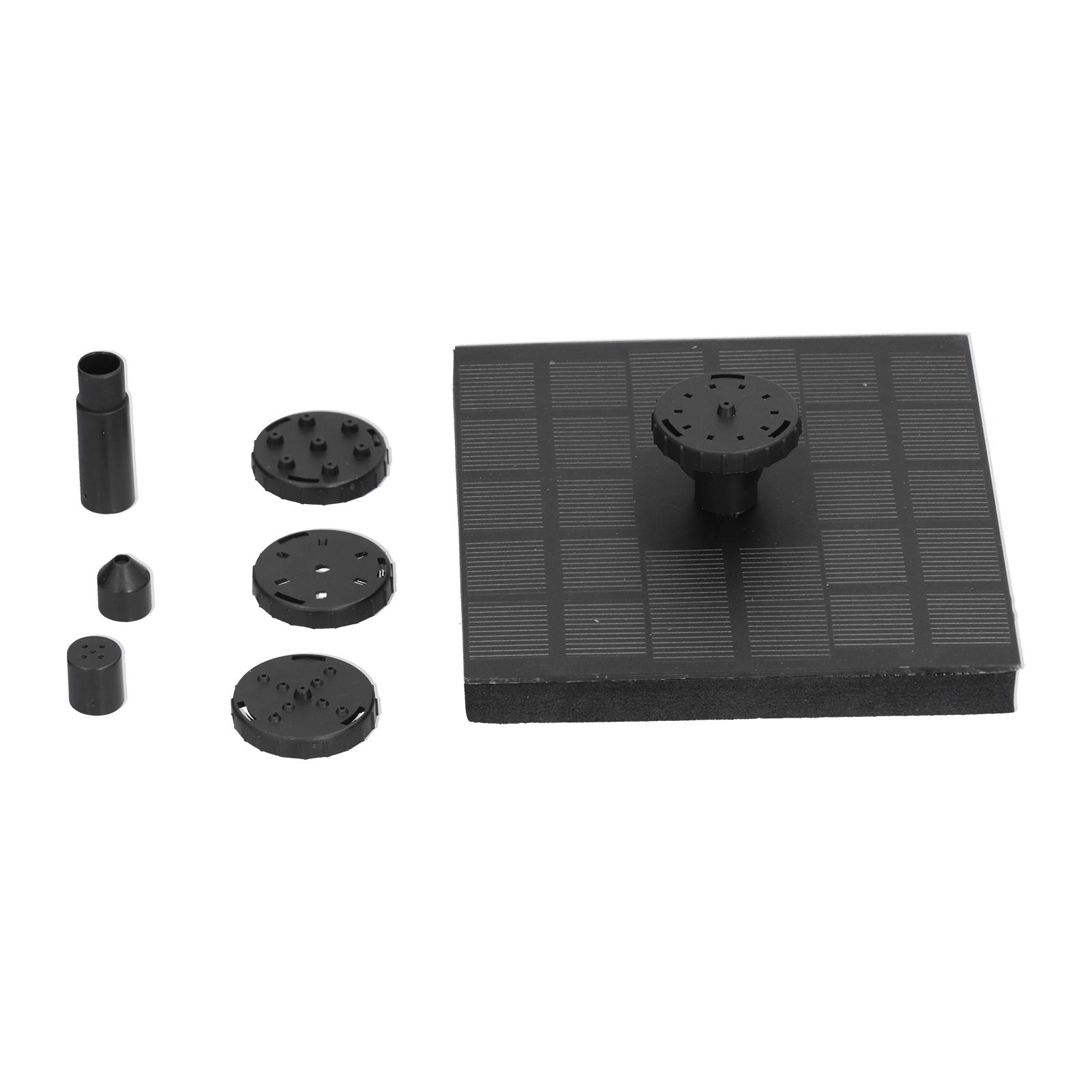 

Сонячний фонтанний водяний насос Автоматичний плаваючий фонтанний водяний насос для ставка Відкритий водний ландшафт Сад