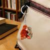 Keychain Pendant Protect Punch The Monkey Key Chain Bag Backpack Car Charm Small Keyring Mini Accessory