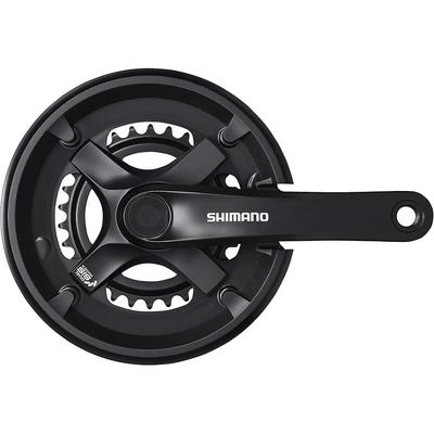 Shimano Tourney FC-TY501-2 Front Chainwheel 46x30T 170mm with Chain Guard for MTB
