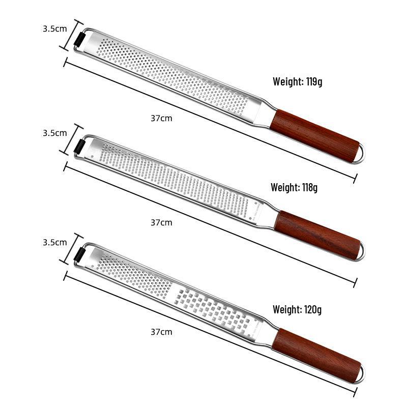 Stainless Steel Multi-Purpose Grater: Cheese, Vegetable, and Lemon