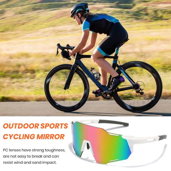 Sunglasses Cycling Glasses Wide View Ultralight UV Protection Protective Glasses Polarised Sunglasses Sports Supplies