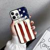 USA American Flag Phone Case Cover For iPhone 17 Air 16 15 14 Plus 12 13 Pro Max Coque Shell Fundas