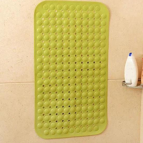 Odorless Bathroom Non-slip Mat Bath Shower Large Suction Cup Massage Foot Pad Sanitary Interval Water Floor Mat