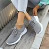 Shoes women's 2025 foreign trade new fly-woven women's shoes lightweight casual running shoes breathable soft-soled cloth shoes