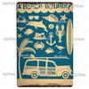 Surf Metall Zeichen Vintage Plaque Zinn Zeichen Wand Dekor Für Beach Club Mann Höhle Metall Platte Große Welle Poster