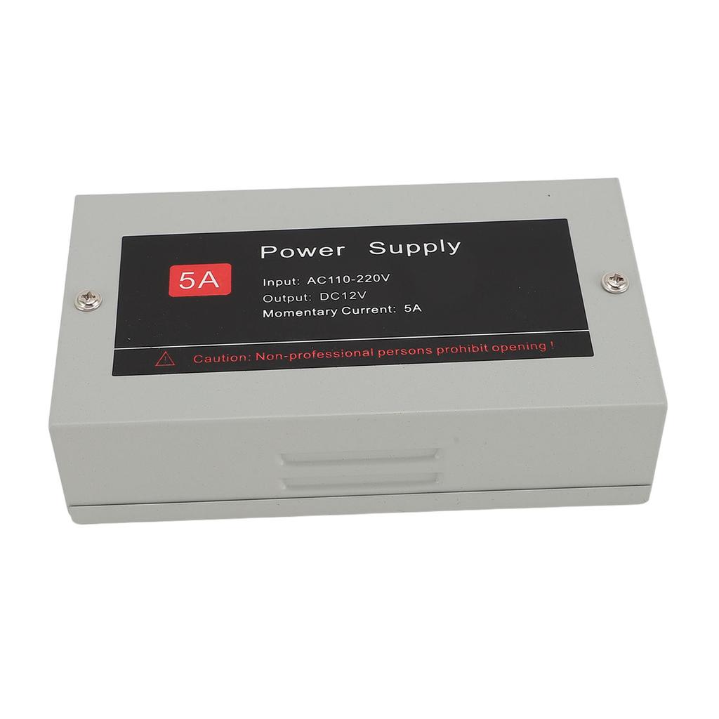 Doorbell Power Supply 12V 5A Iron Construction Video Doorbell Transformer Power Adapter