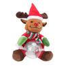 Singing Christmas Toys Playable 3 Songs Electric Plush Singing Dancing Glowing Christmas Toys