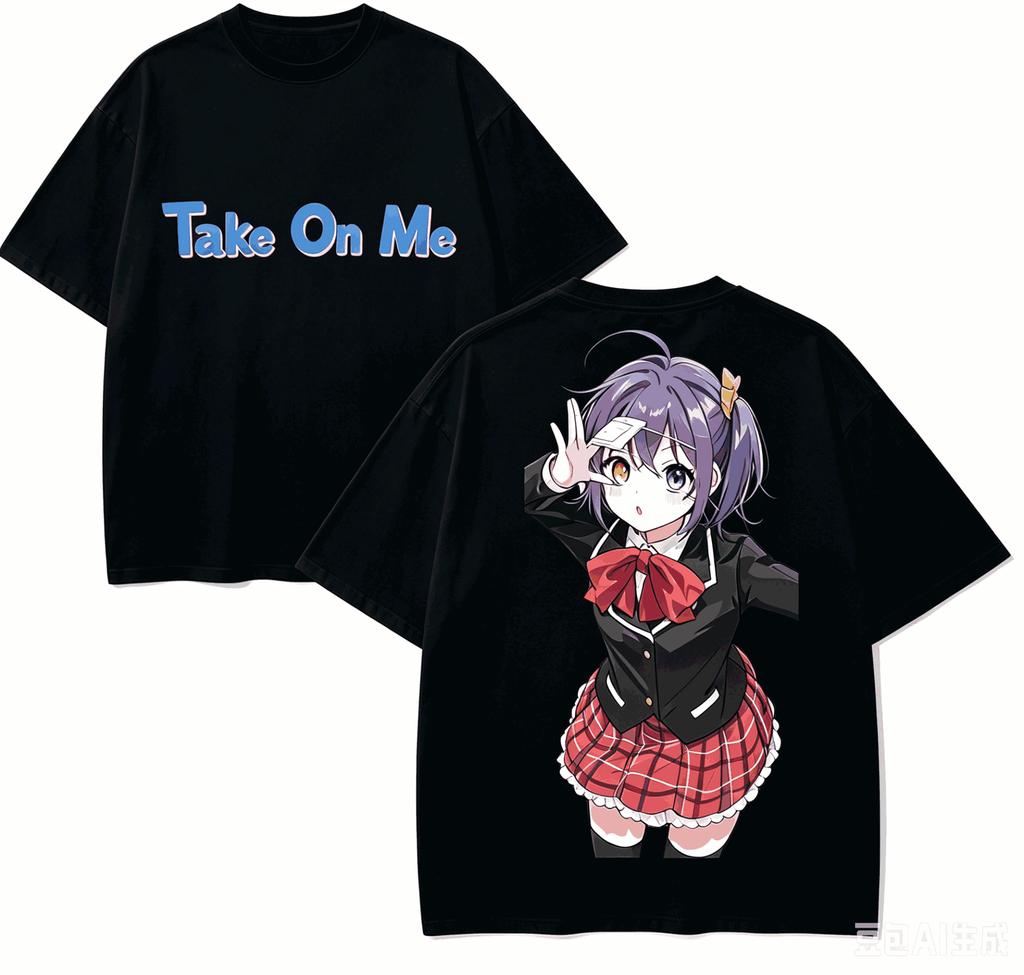 Love Chunibyo Other Delusions Anime Lover TShirt Harajuku Cotton NewModel High Street Retro Fashion Oversized Unisex Soft