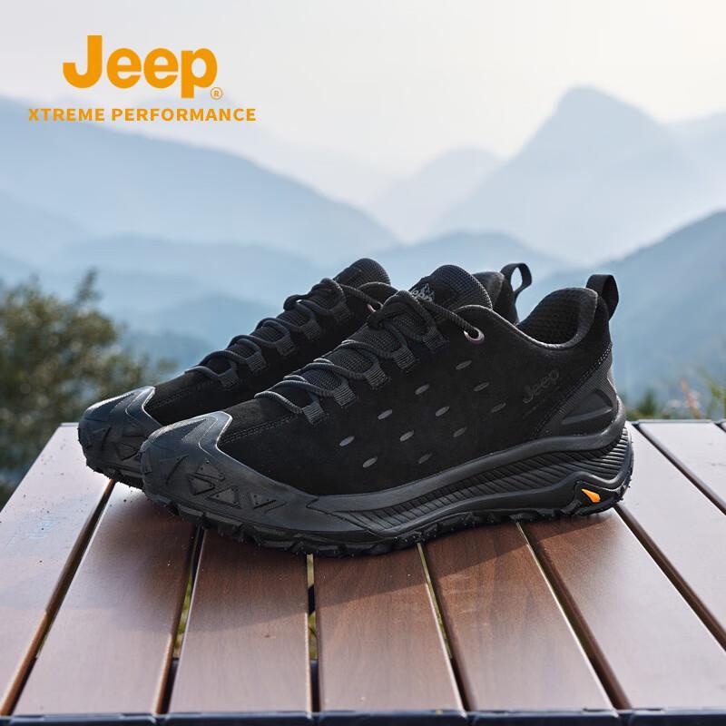Jeep Men s Shock-Absorbing Breathable Business Casual Hiking Shoes 42