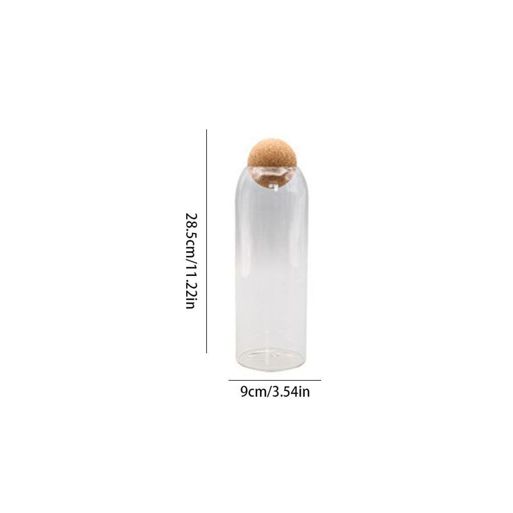 Clear Tea Coffee Sugar Canister Glass Glass Storage Bottle New Food Container  Coffee
