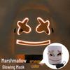 Marshmello LED Glowing Mask for EDM Festivals & Halloween.