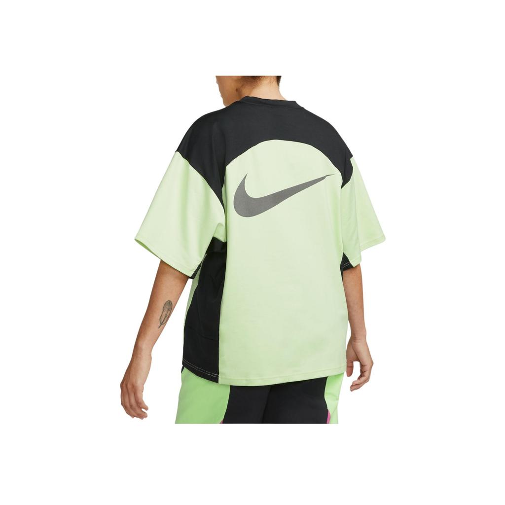 Nike Womens X Ambush Short-Sleeve T-Shirt Ghost Green/Black Women Tops CV0549-358